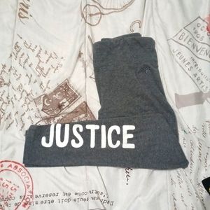 Justice Gray Girl Leggings